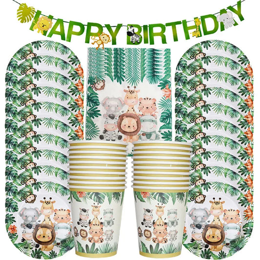 Jungle Birthday Party Decor