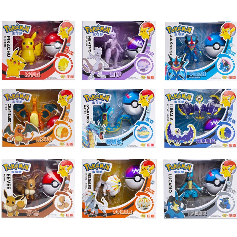 Pokemon Ball Figures Toy