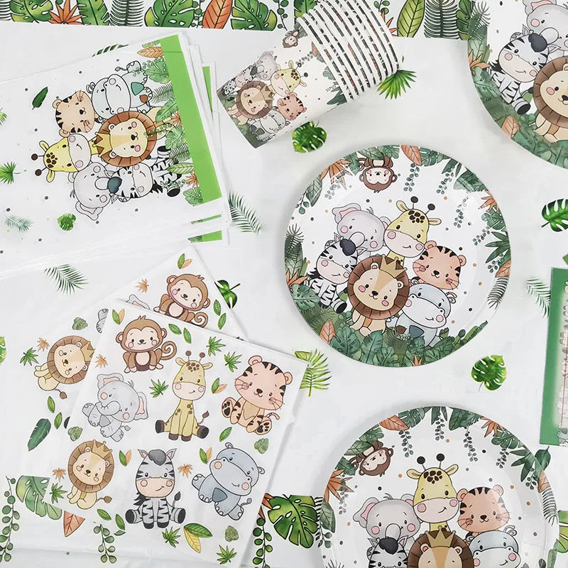 Jungle Birthday Party Decor